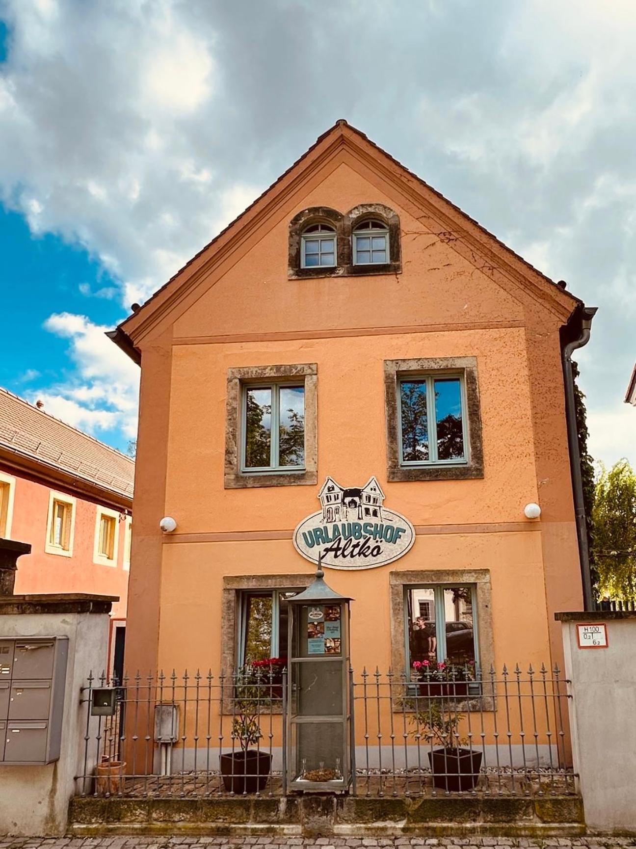 Urlaubshof Altkoe Apartment Radebeul Bagian luar foto