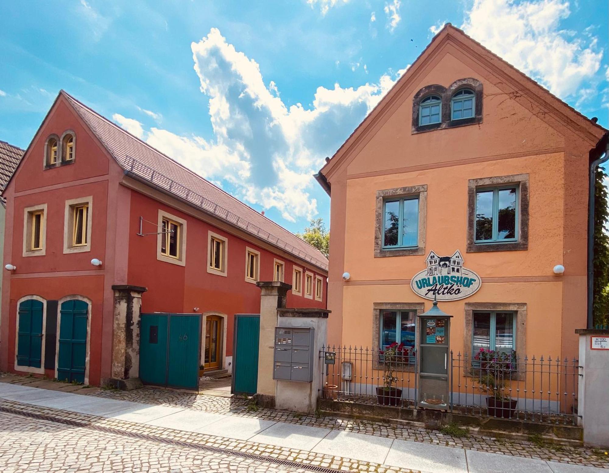 Urlaubshof Altkoe Apartment Radebeul Bagian luar foto